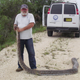This photo was taken soon after the female Burmese python was euthanized. (Image: S. M. Boback et al., 2016)
